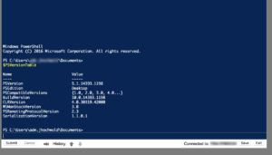 Windows PowerShell Web Access Terminal