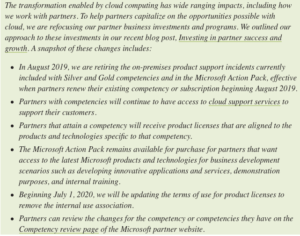Found on the Redmond Channel Partner page
