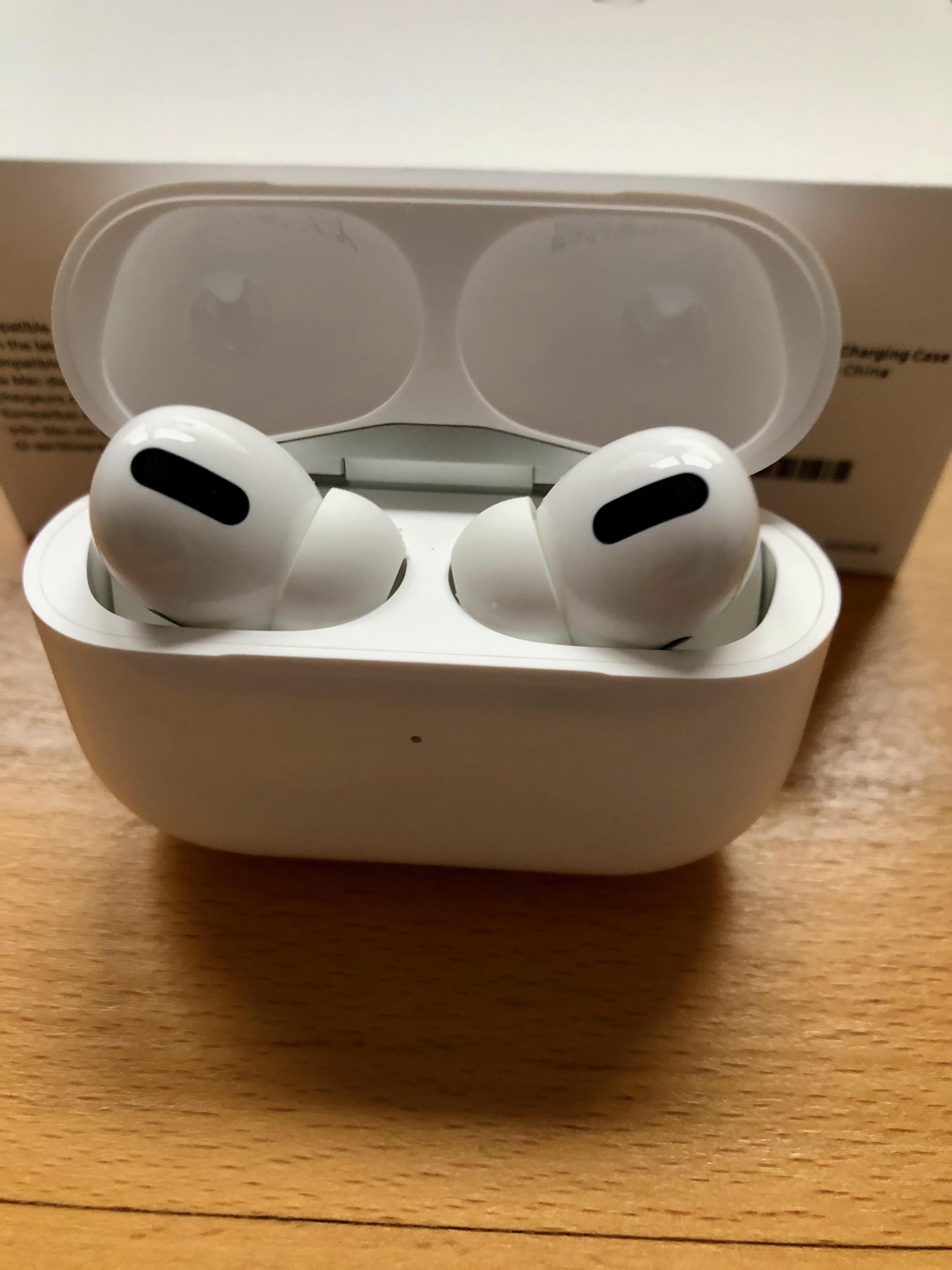 AirPods Pro in the charging case